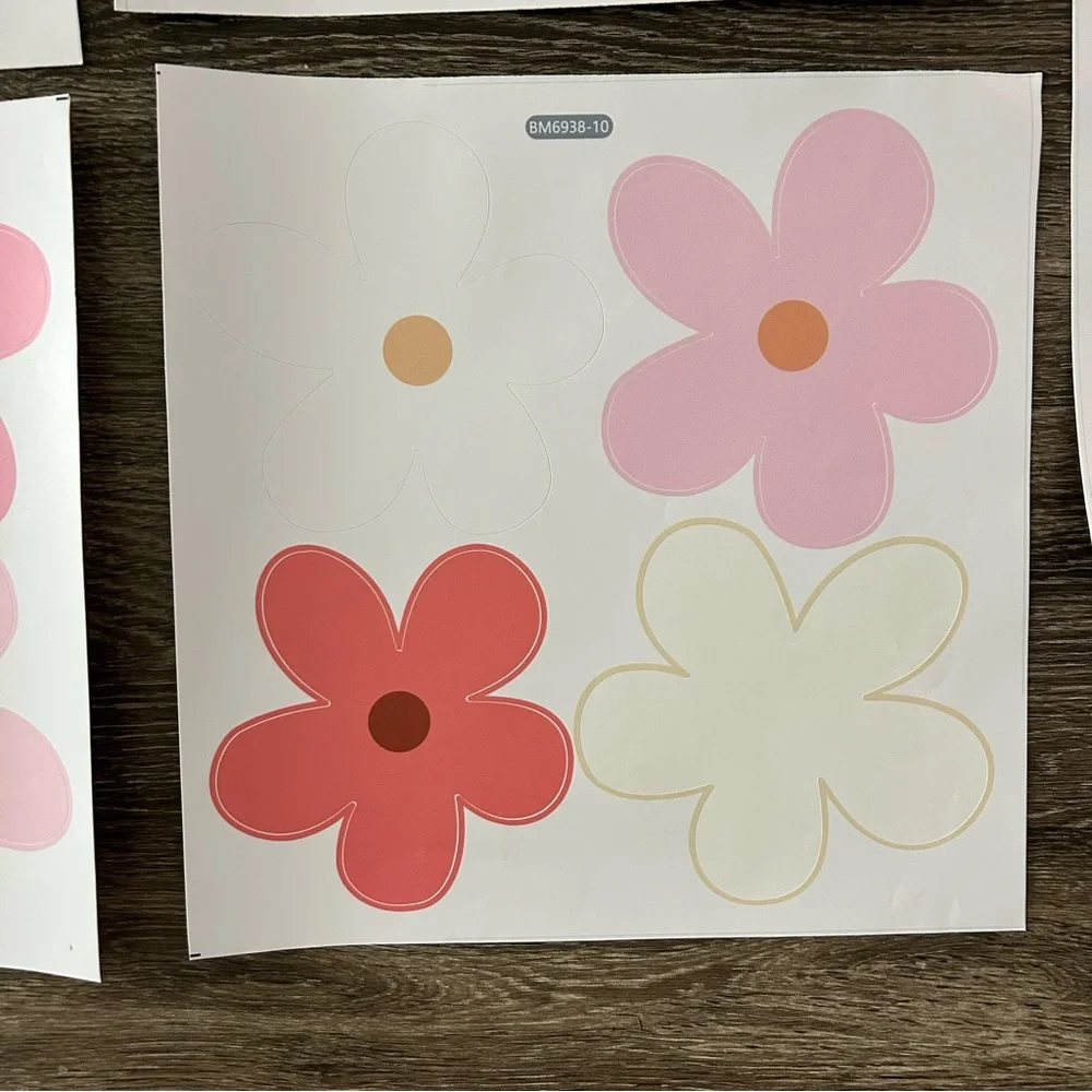 Boho Daisy Decor Bundle Wall Hanging Tapestry & Wall Decals